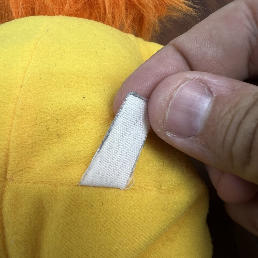 Vintage 1997 Mattel Viacom Rugrats 12" Chuckie Finster Pj's Plush - Picture 5 of 11